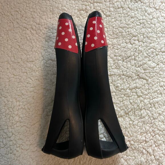 Crocs Sienna Ballet Flat x Disney Minnie Mouse Polka Dot Women's Size 9 - Picture 8 of 9